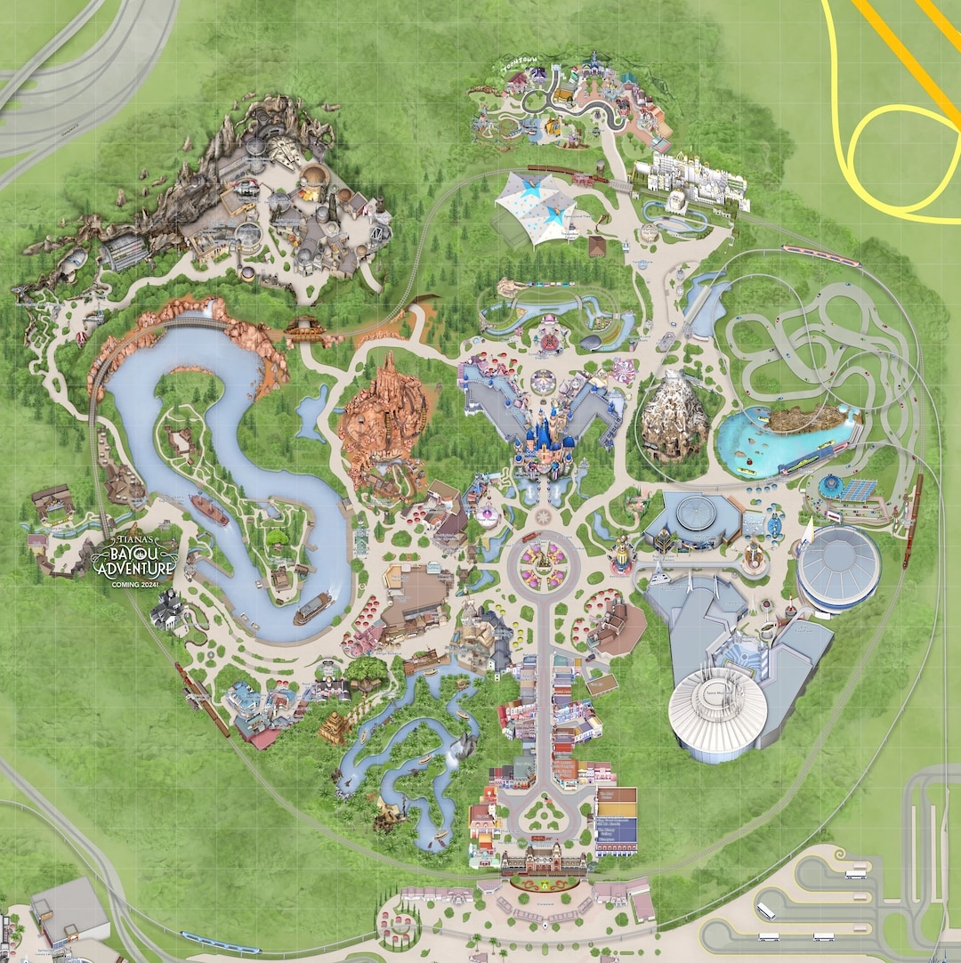 Free Disneyland Printable Map Your Park Guide Printables For Everyone