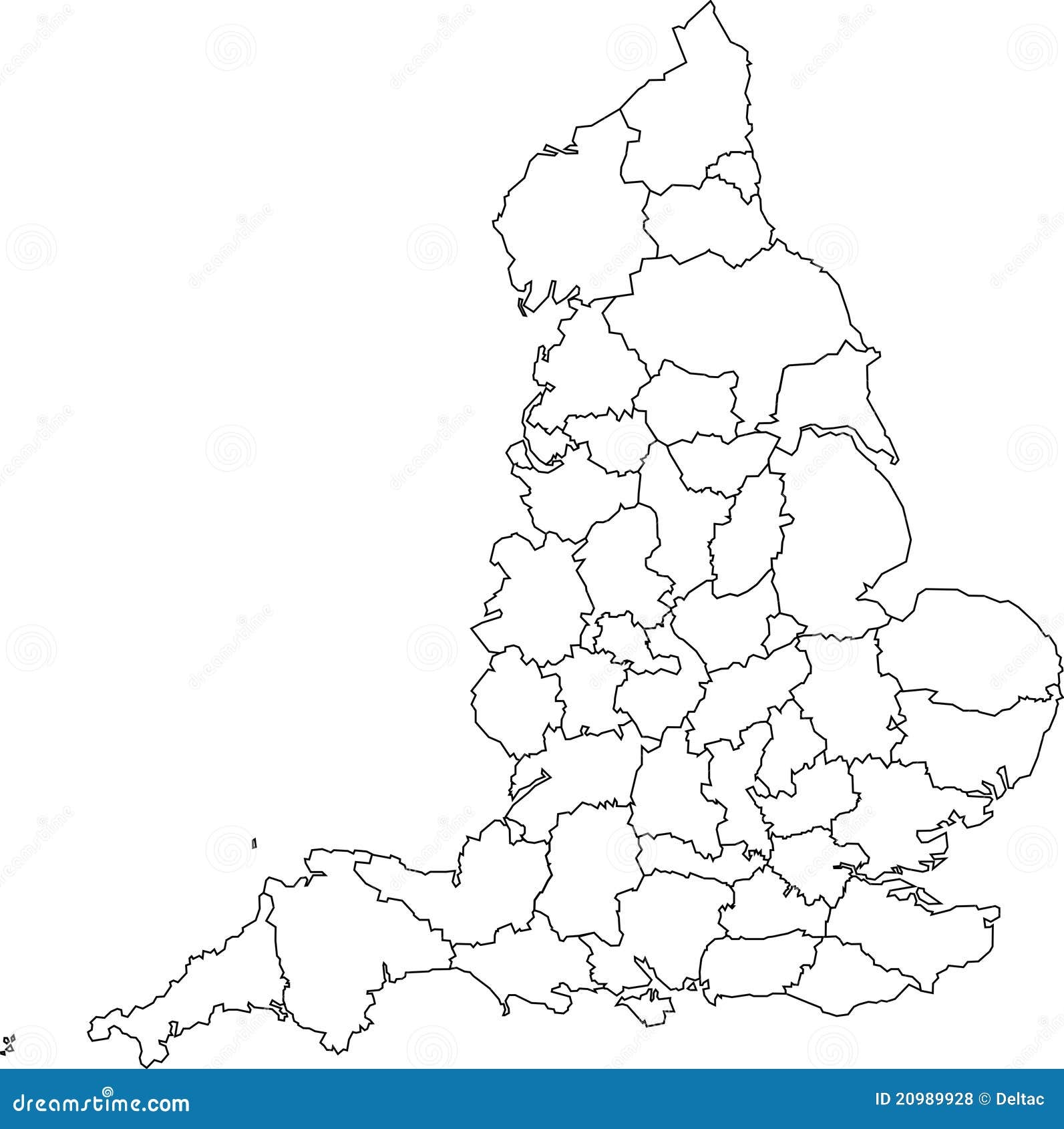 Free England Map Printable Easy Download Printables For Everyone