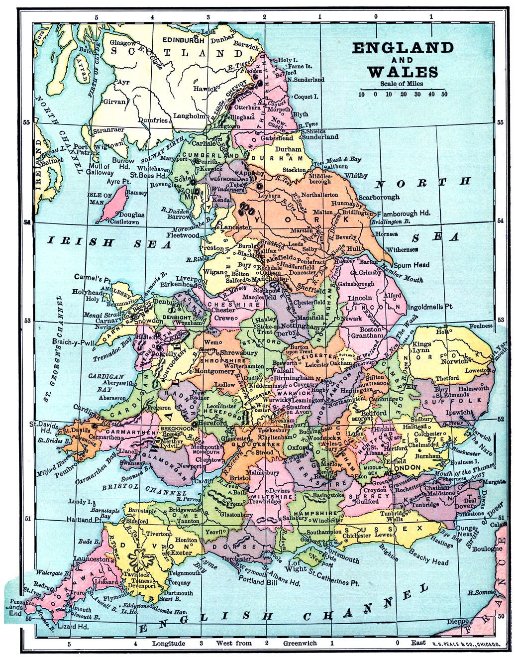 Free England Printable Map Easy Download Printables For Everyone