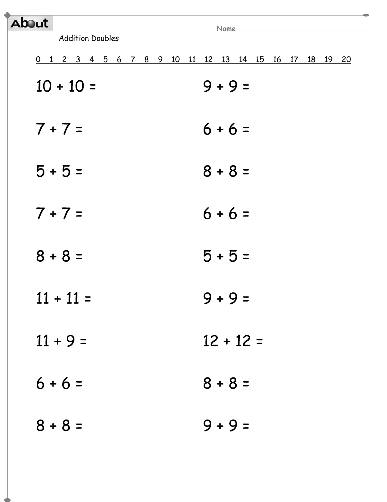 Free Kumon Printable Worksheets Preschoolers Printable Worksheets