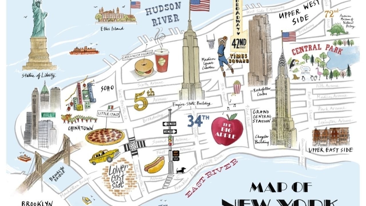 Free NYC Tourist Map Printable Your Trip Printables For Everyone