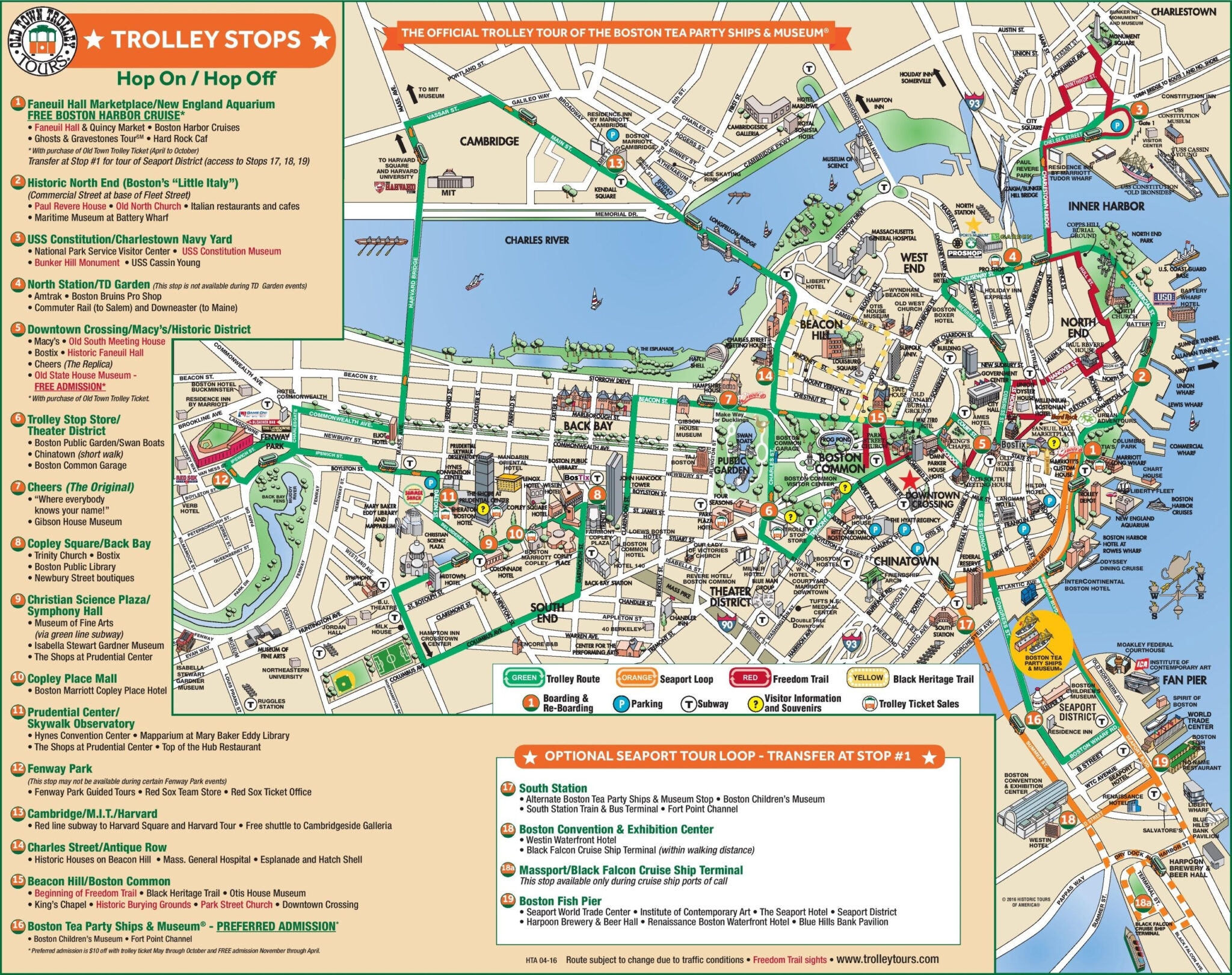 Free Printable Boston Map Your Travel Guide Printables For Everyone