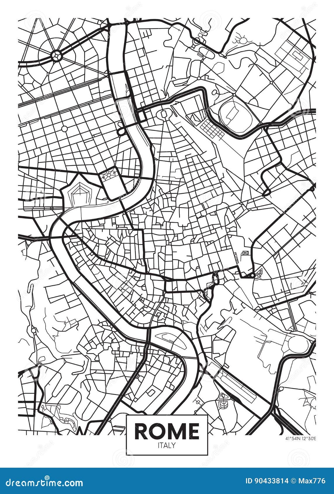 Free Printable City Map Of Rome Easy To Use Printables For Everyone