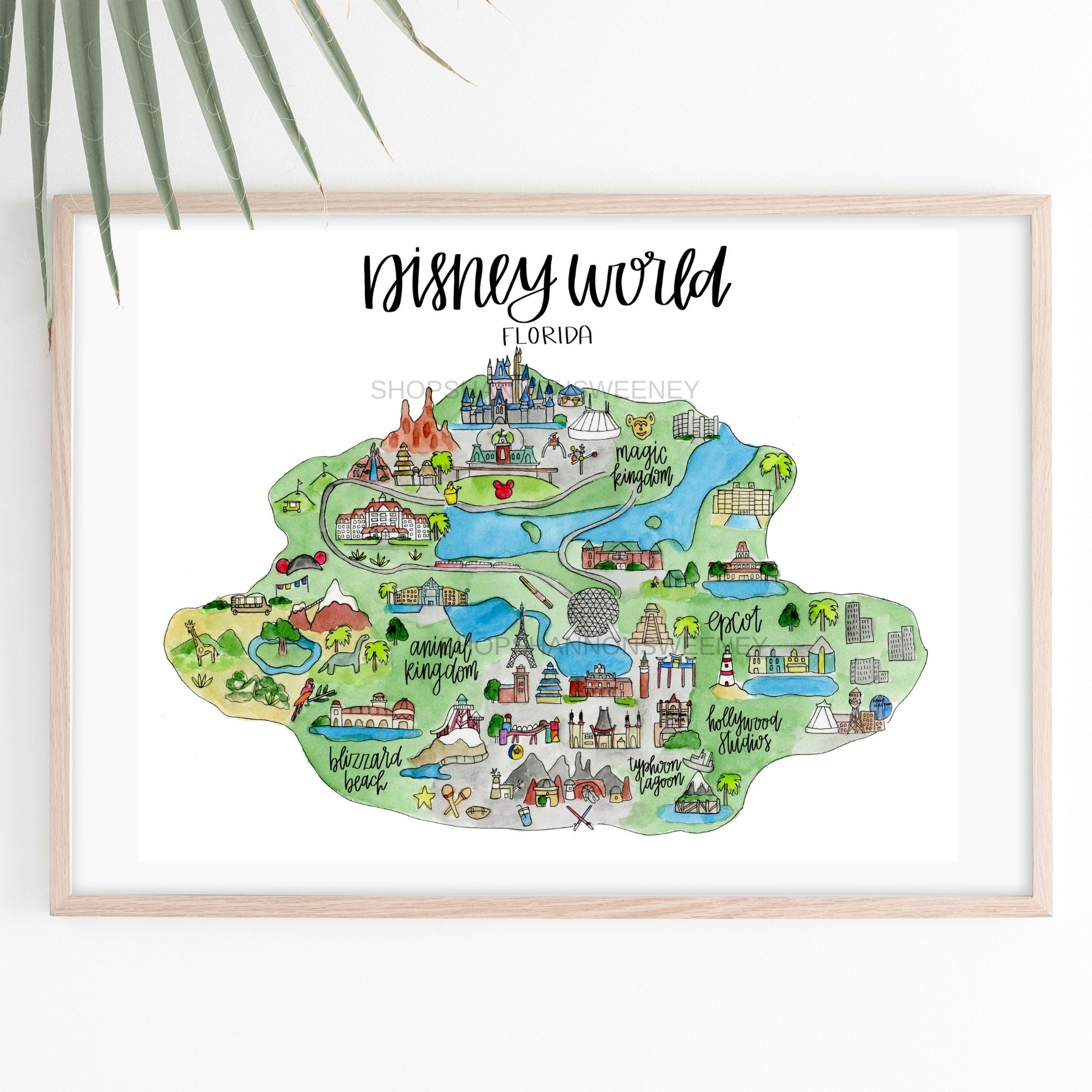 Free Printable Disney World Map Year Guide Printables For Everyone