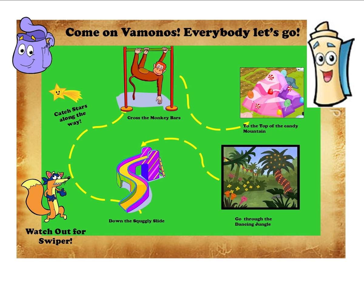 Free Printable Dora Map