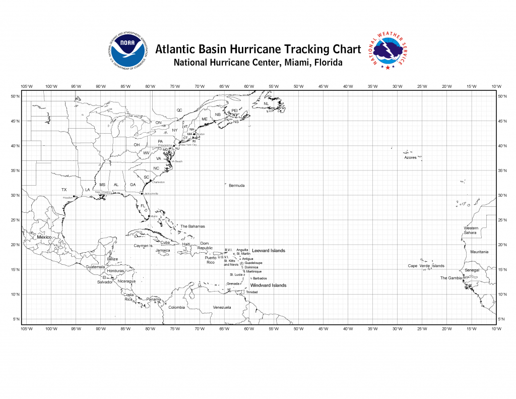 Free Printable Hurricane Tracking Map 2024 Edition Printables For 