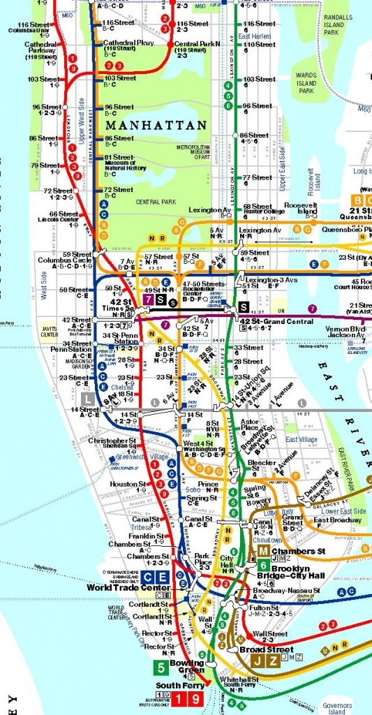 Free Printable Manhattan Map Your NYC Guide Printables For Everyone