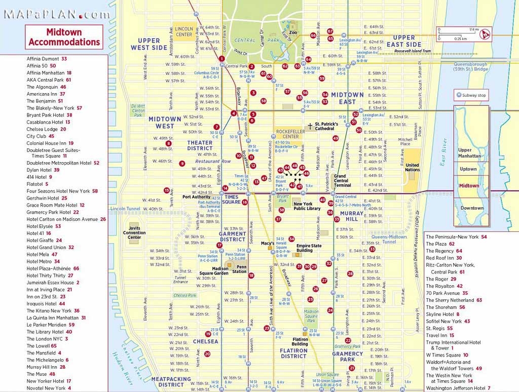 Free Printable Manhattan Street Map Your NYC Guide Printables For 