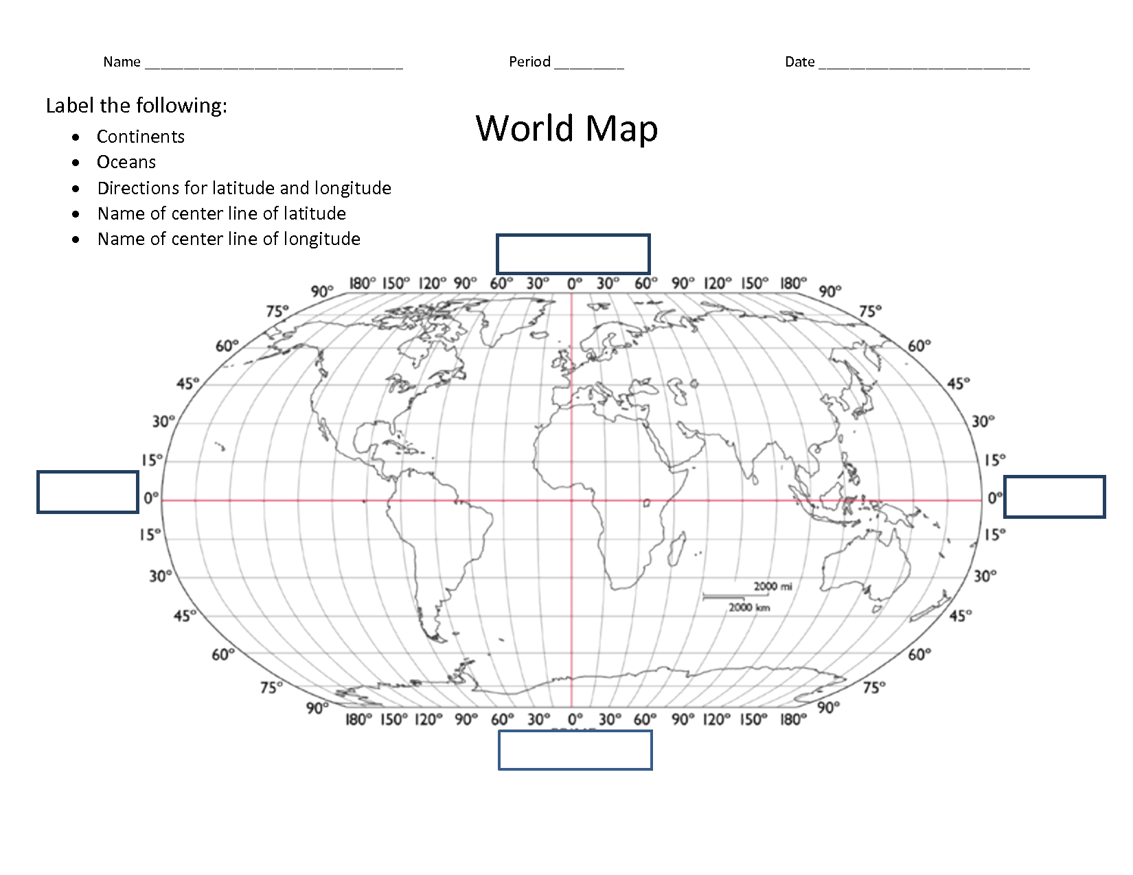 Free Printable Map Latitude And Longitude Download Free Printable Map
