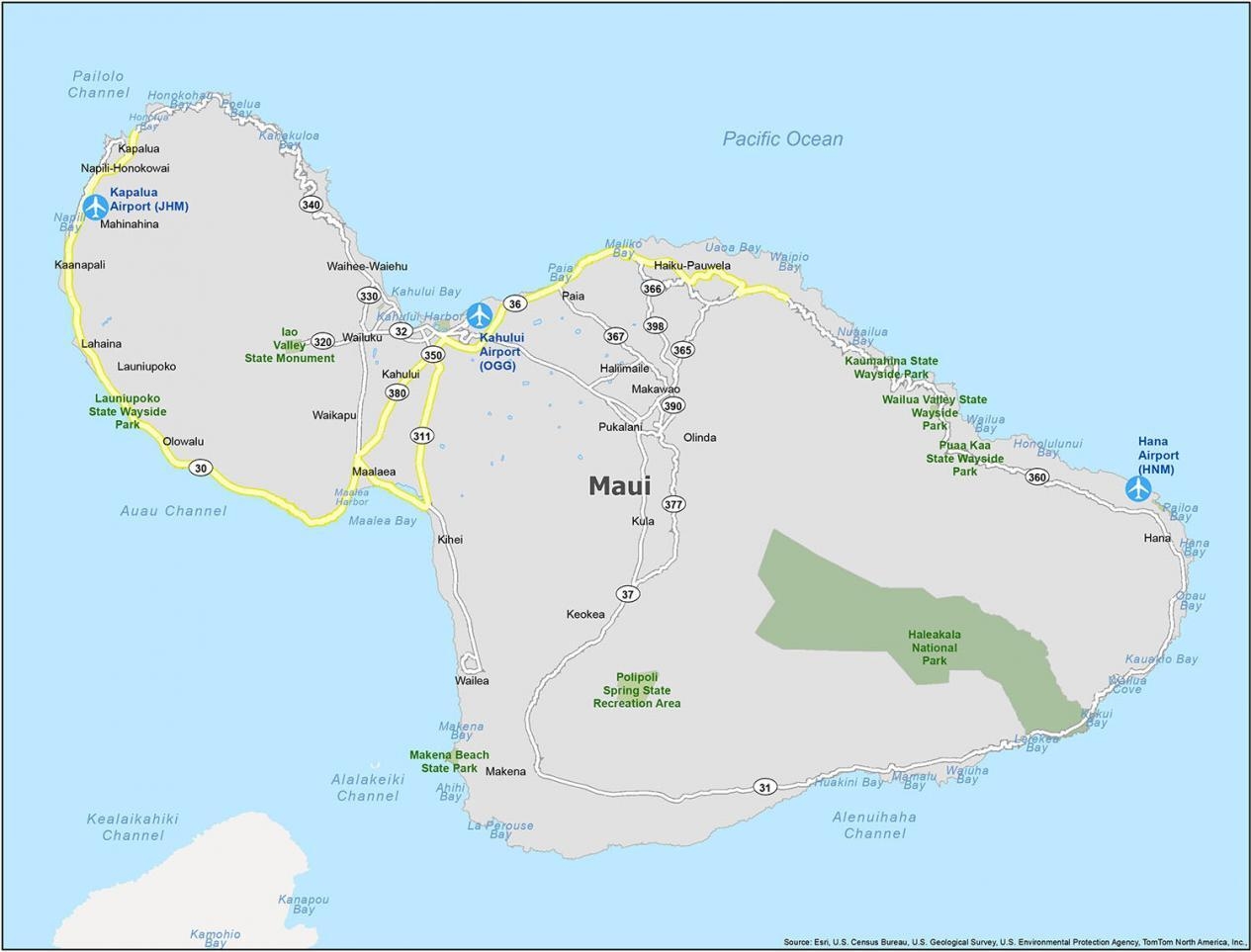 Free Printable Map Of Maui Hawaii Updated Printables For Everyone