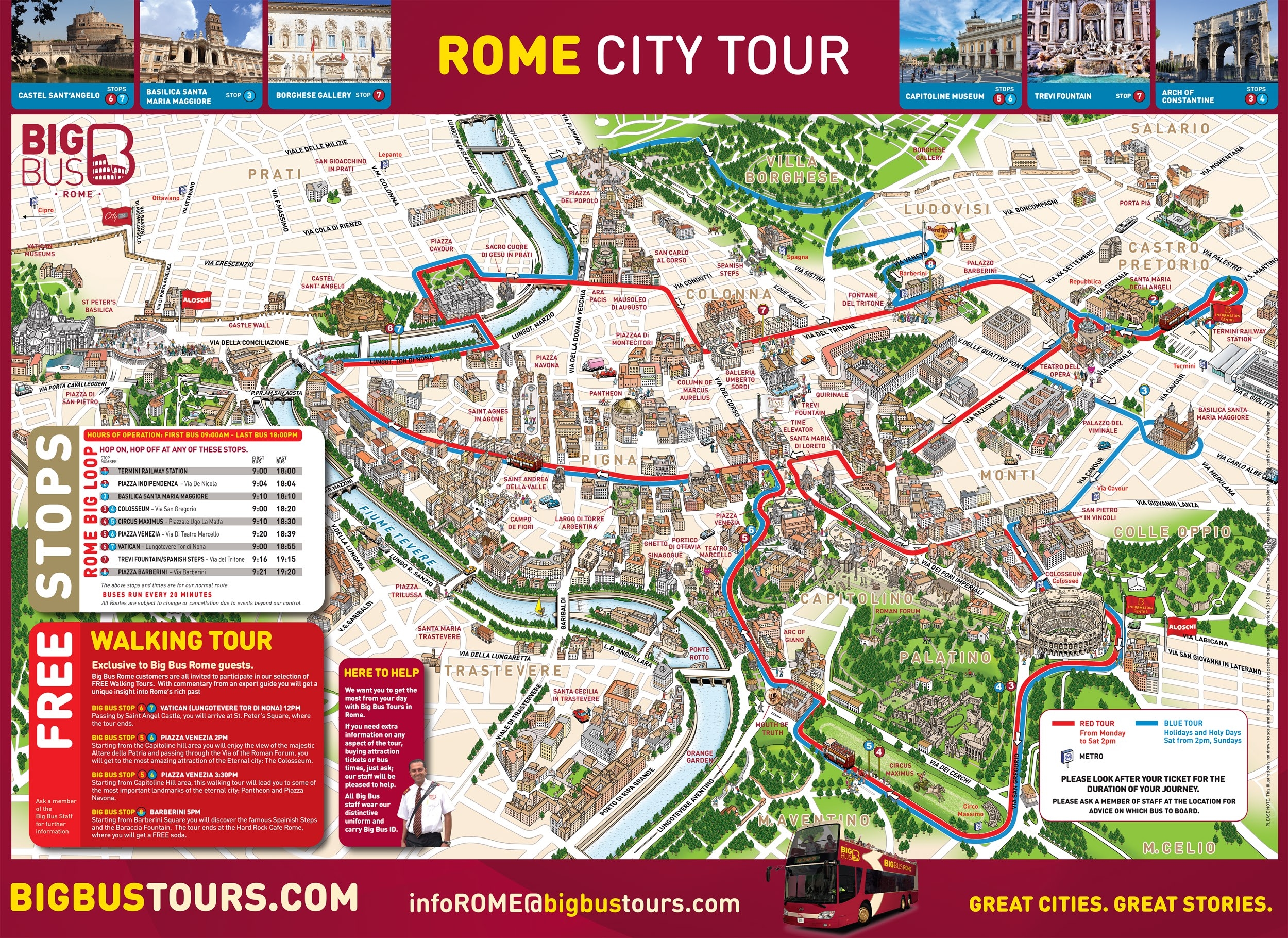 Free Printable Map Of Rome Easy To Read Guide Printables For Everyone
