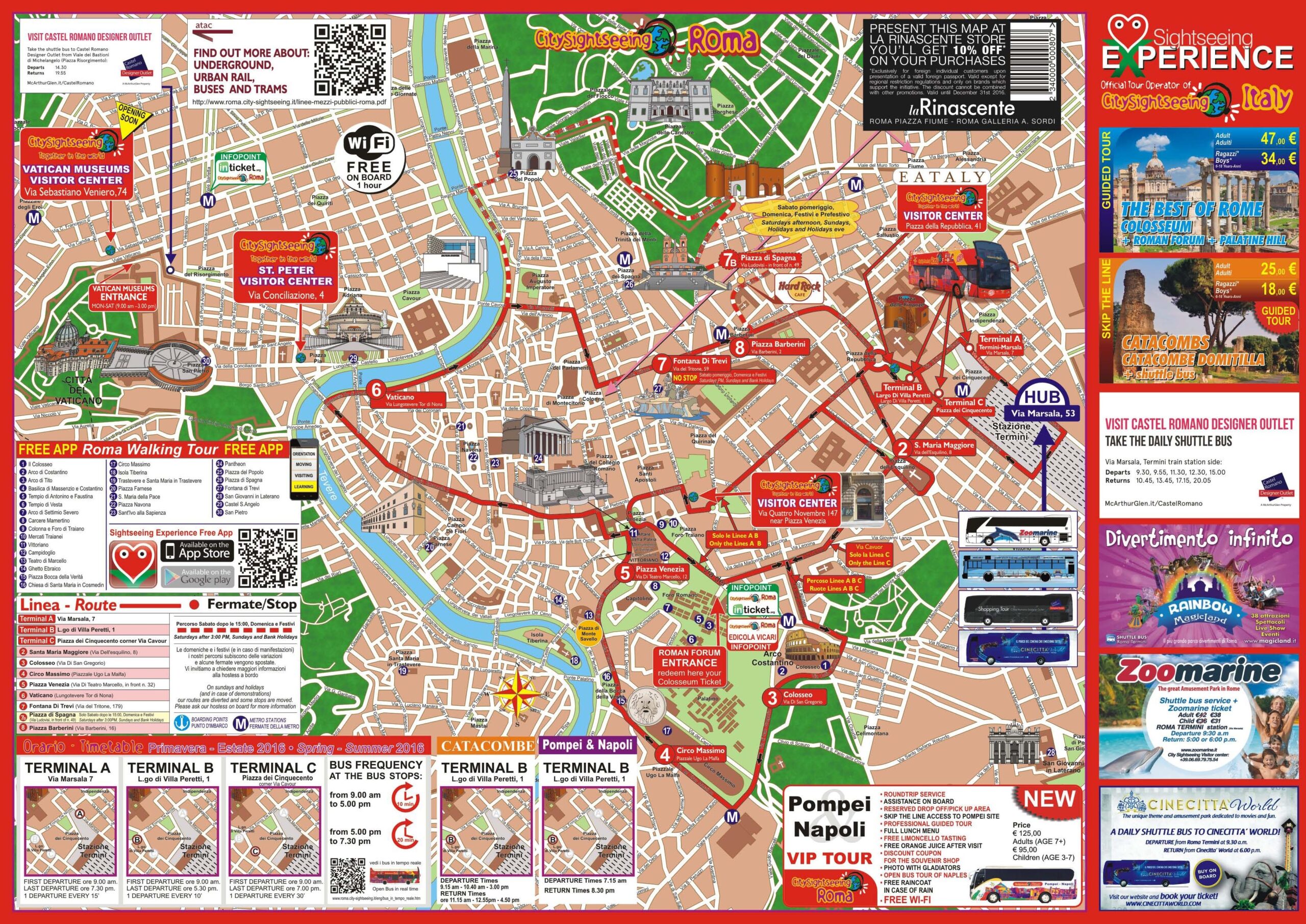 Free Printable Map Of Rome Easy To Read Guide Printables For Everyone