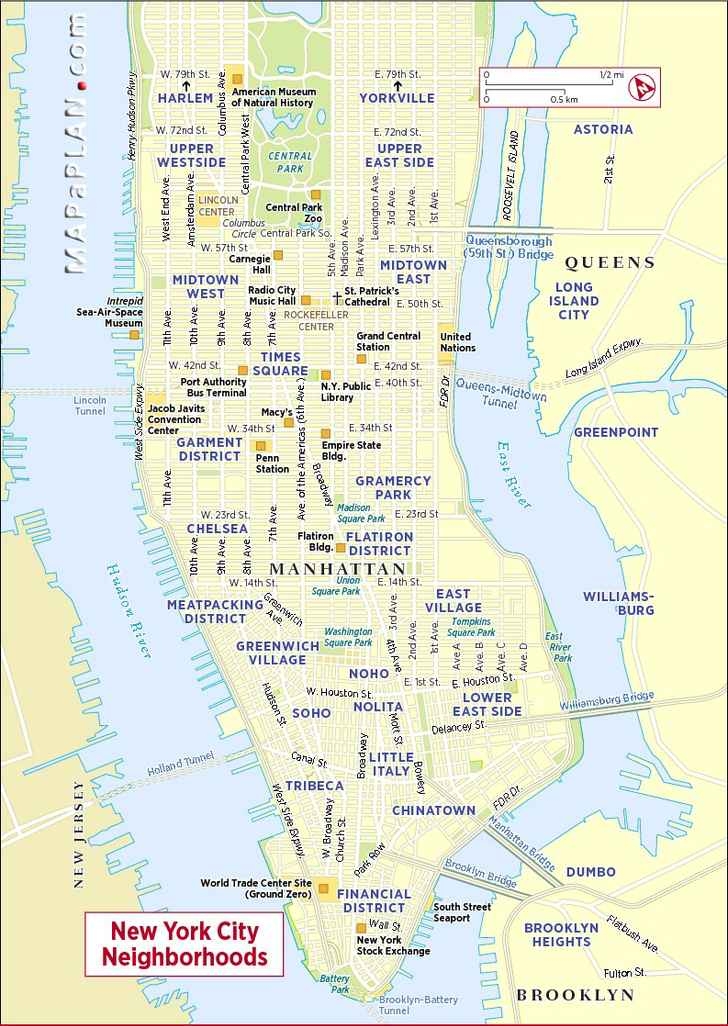 Free Printable NYC Map Your Ultimate City Guide Printables For Everyone