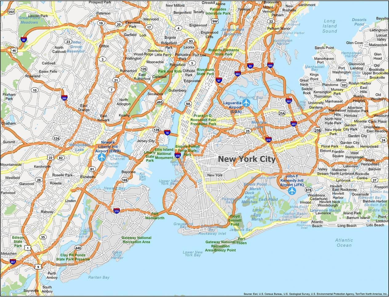 Free Printable NYC Map Your Ultimate City Guide Printables For Everyone