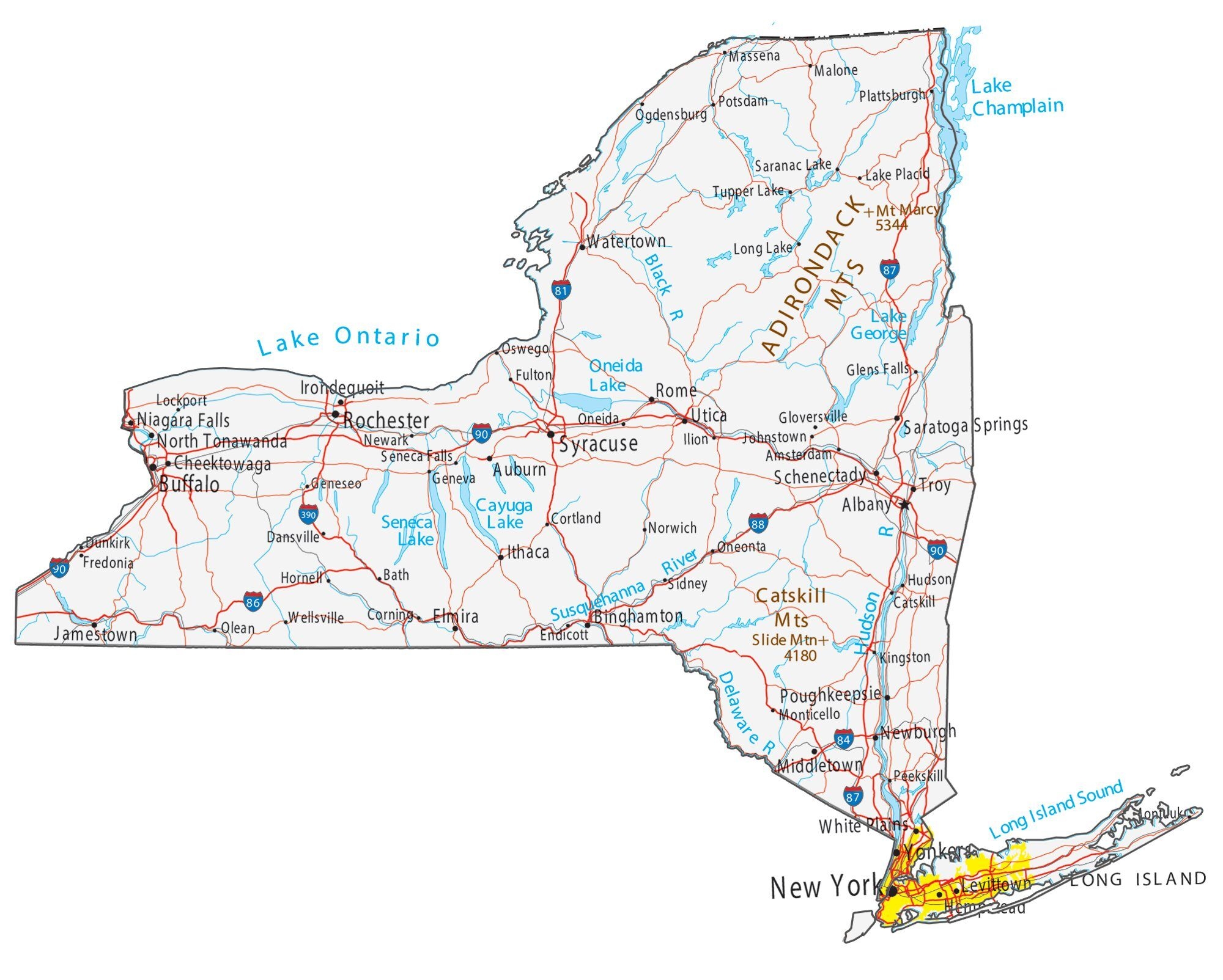 Free Printable NYS Map Easy To Download Print Printables For Everyone Free Printable NYS Map Easy To Download Print Printables For Everyone