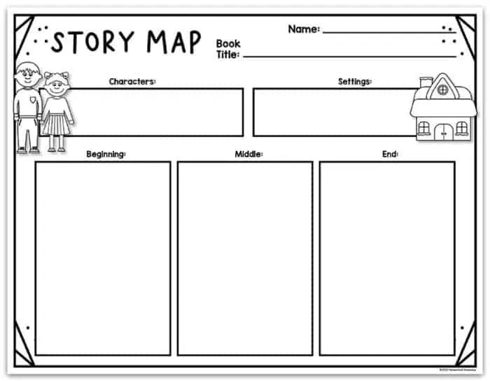 Free Printable Story Map