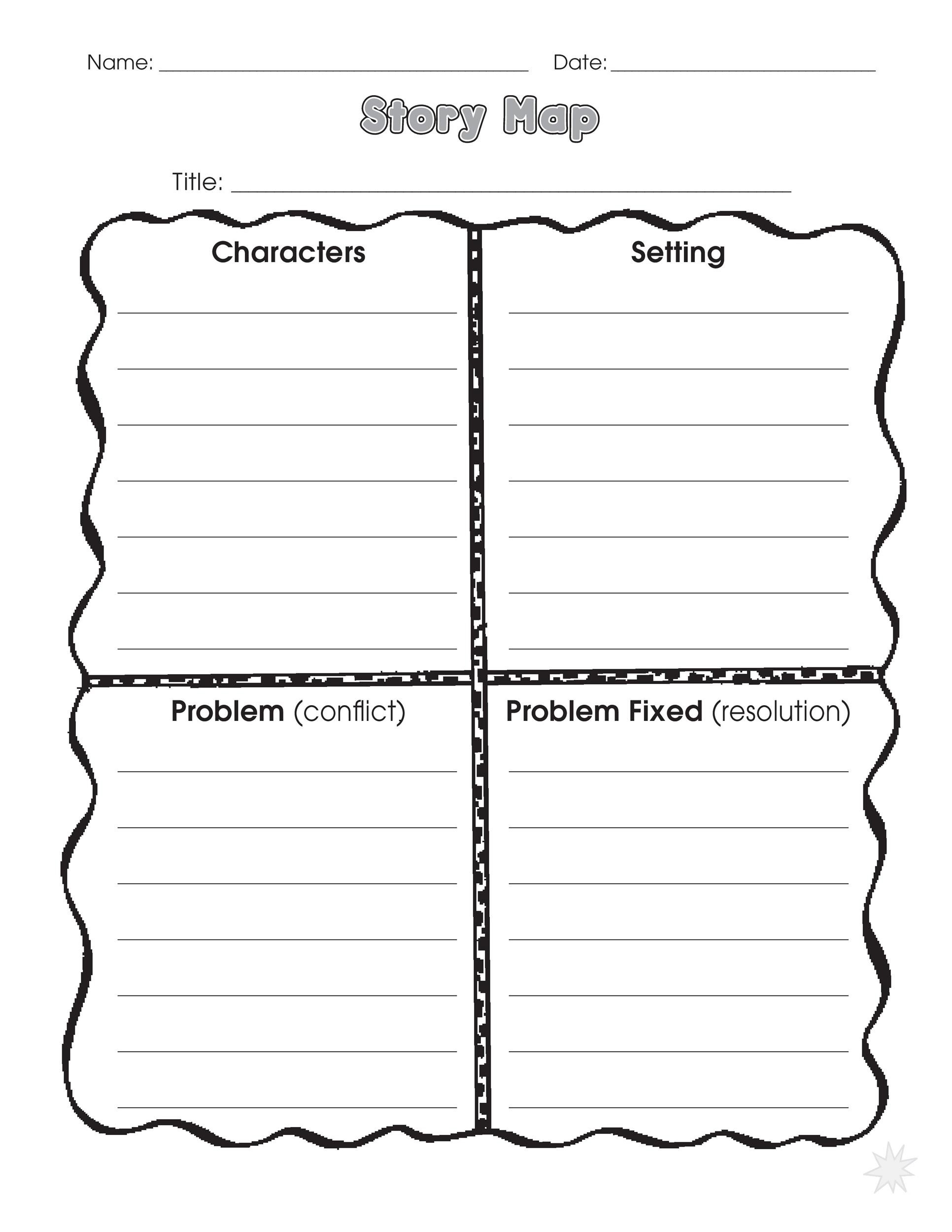 Free Printable Story Maps