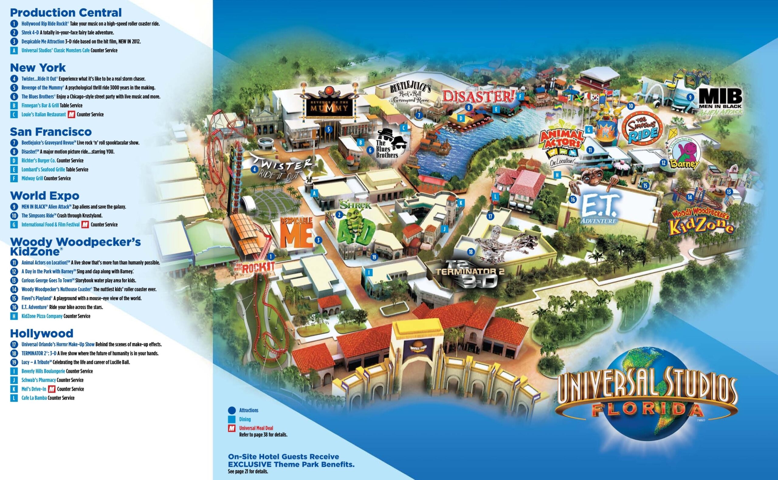 Free Printable Universal Studios Orlando Map 2024 Printables For