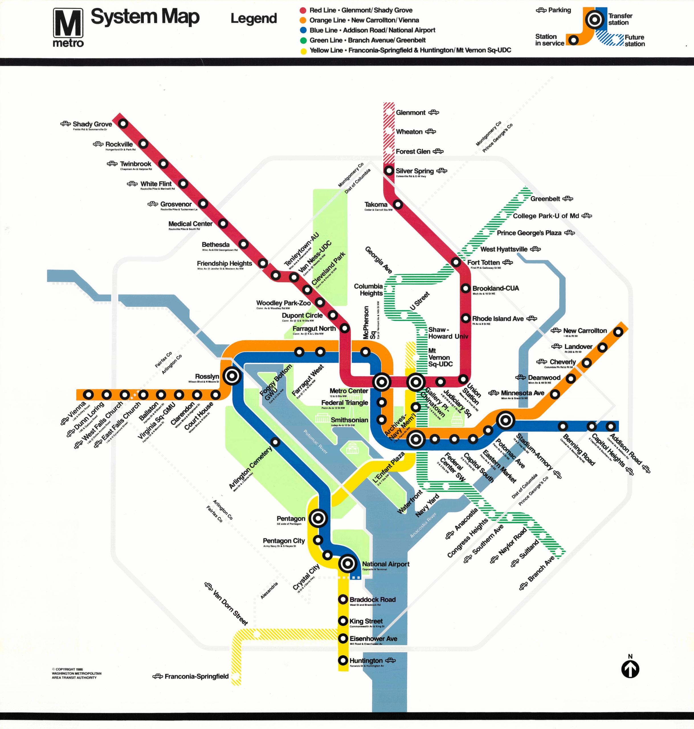 Free Printable Washington DC Metro Map 2024 Guide Printables For 