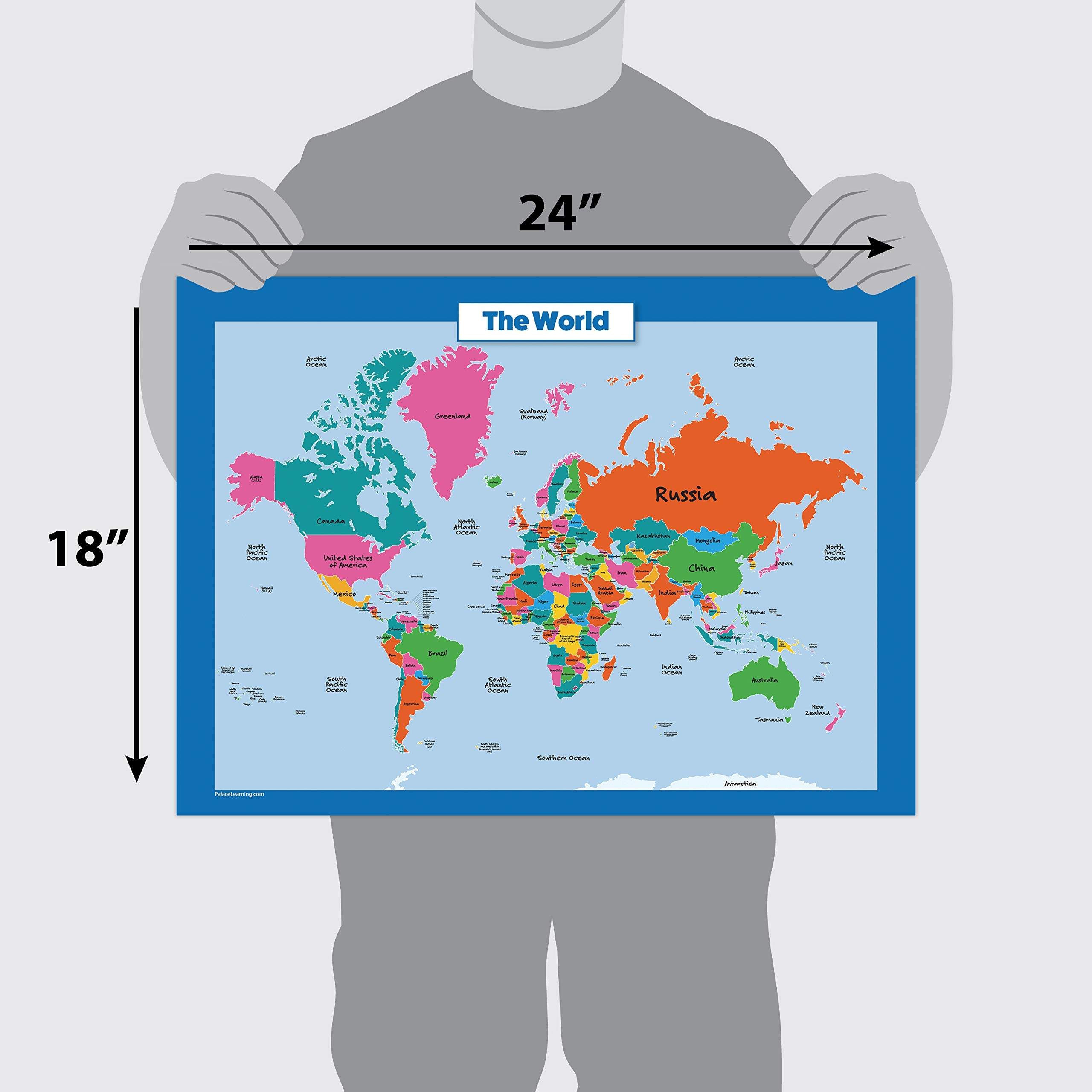 Free Printable World Map For Kids Fun Learn Printables For Everyone