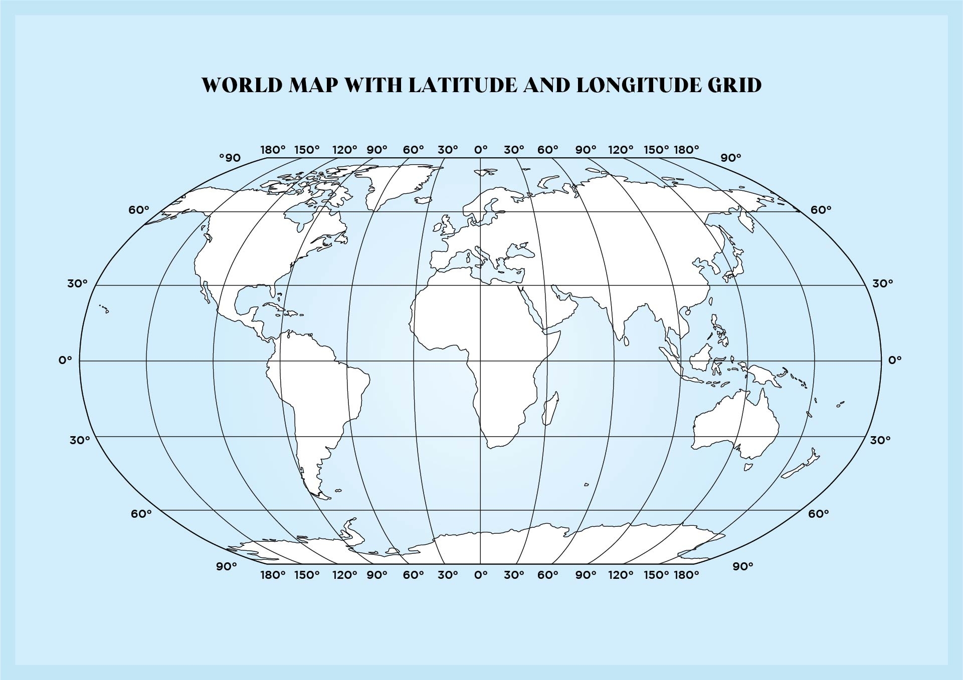 Free Printable World Map With Latitude And Longitude Adams Printable Map