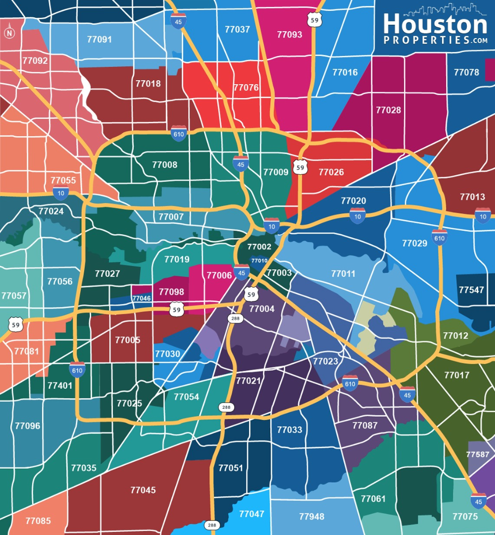 Free Printable Zip Code Map Of Houston Tx Download Free Printable Zip 