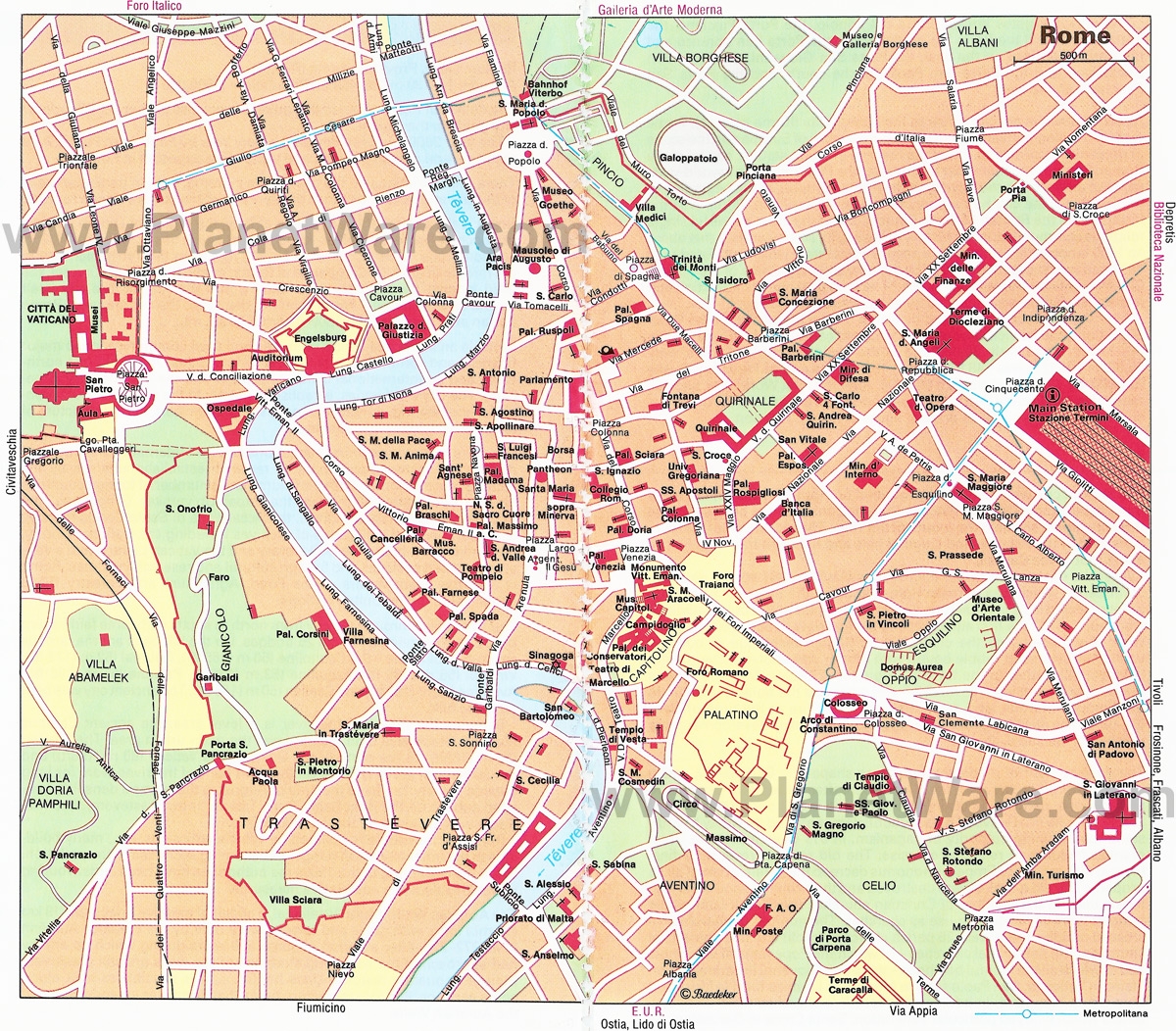 Free Rome Map Printable Your Trip Planner Printables For Everyone Free Rome Map Printable Your Trip Planner Printables For Everyone