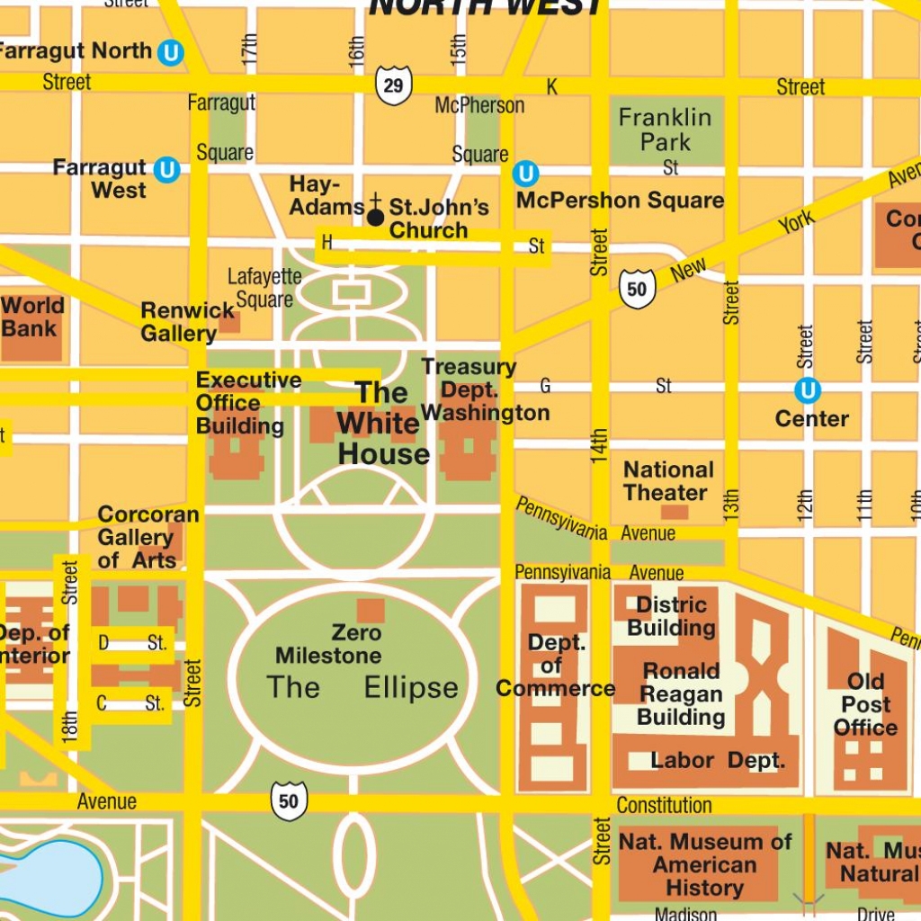 Free Washington DC City Map Printable Date Printables For Everyone