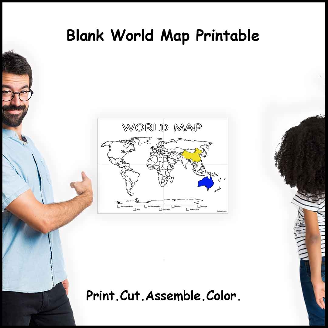 Giant World Map Printable
