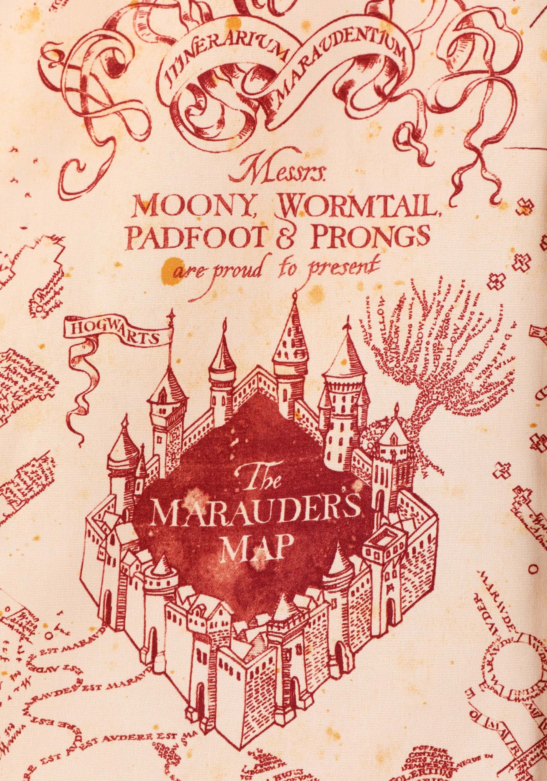 Harry Potter Marauders Map Printable