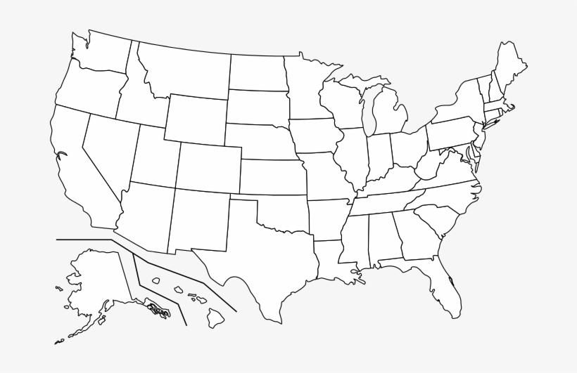 High Resolution Printable Us Map