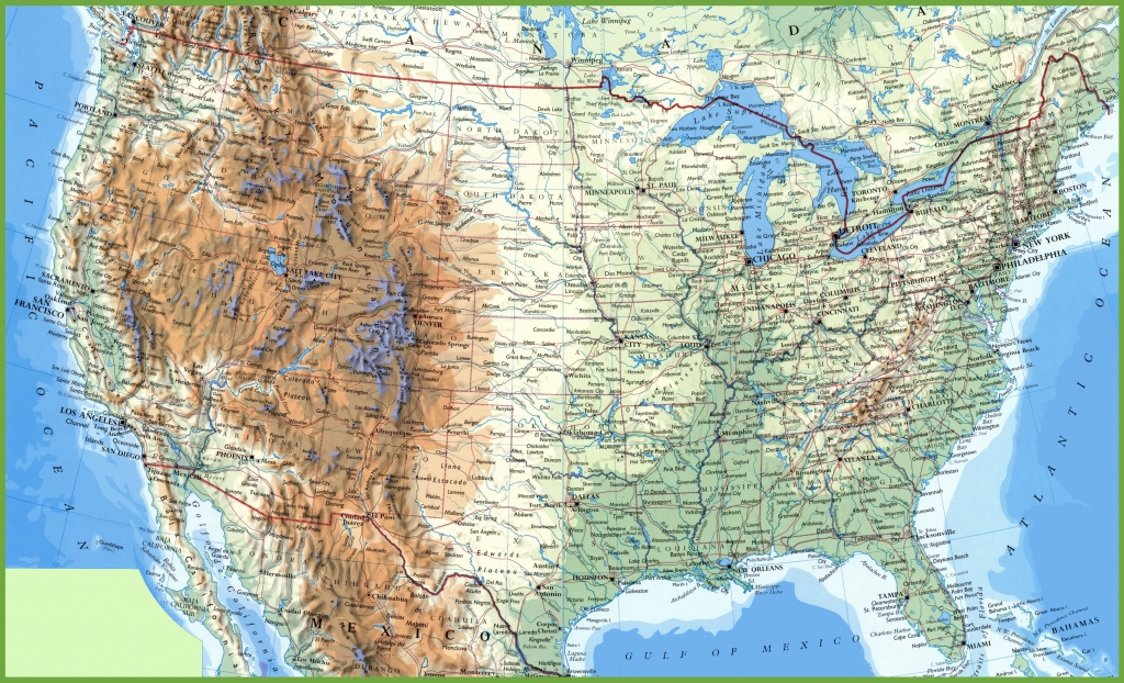 Large Printable Map Of The United States Printable US Maps
