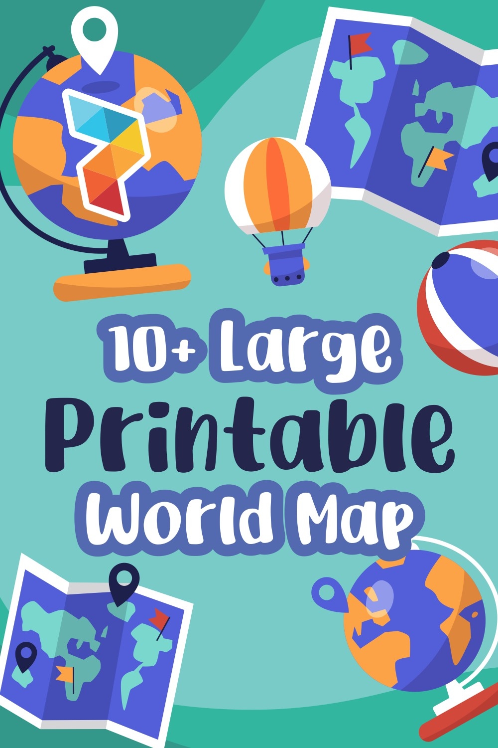 Large Printable Maps
