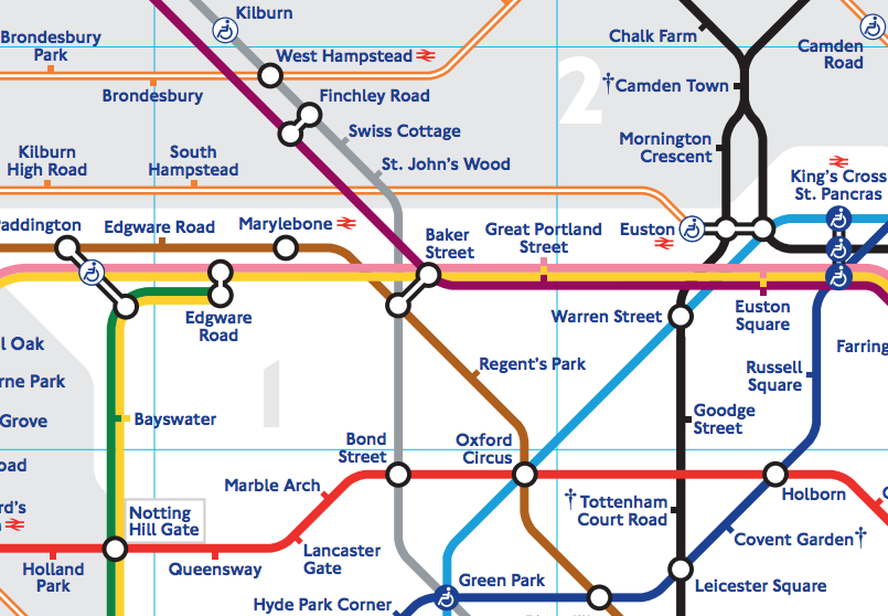 London Subway Map Printable