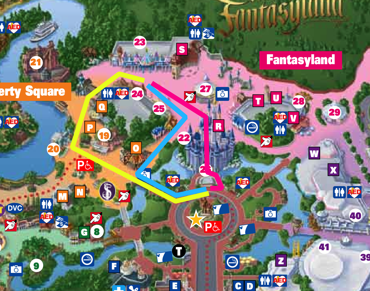 Magic Kingdom Park Map 2024 Printable