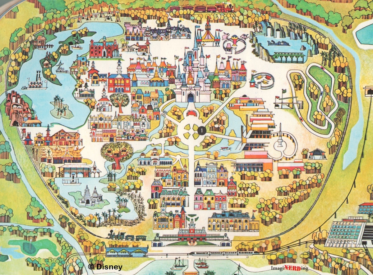 Magic Kingdom Printable Map Free Printable Maps