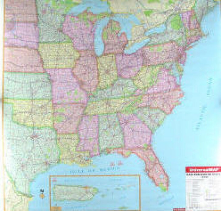 Map Of Eastern United States With Cities Printable Map Adams 