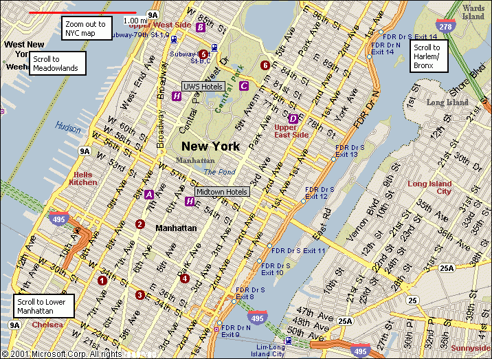 Map Of Midtown Manhattan Printable Adams Printable Map