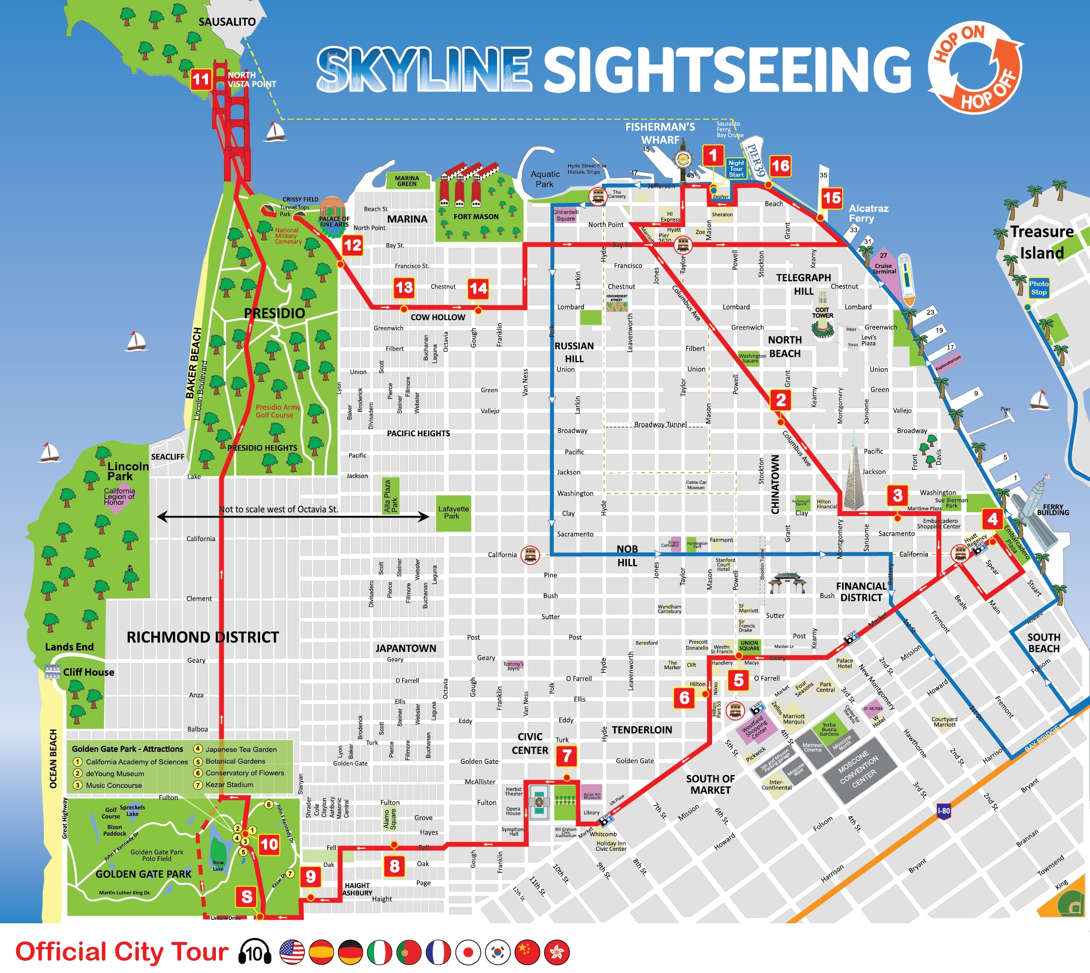 Map Of San Francisco Printable Fanny Printable