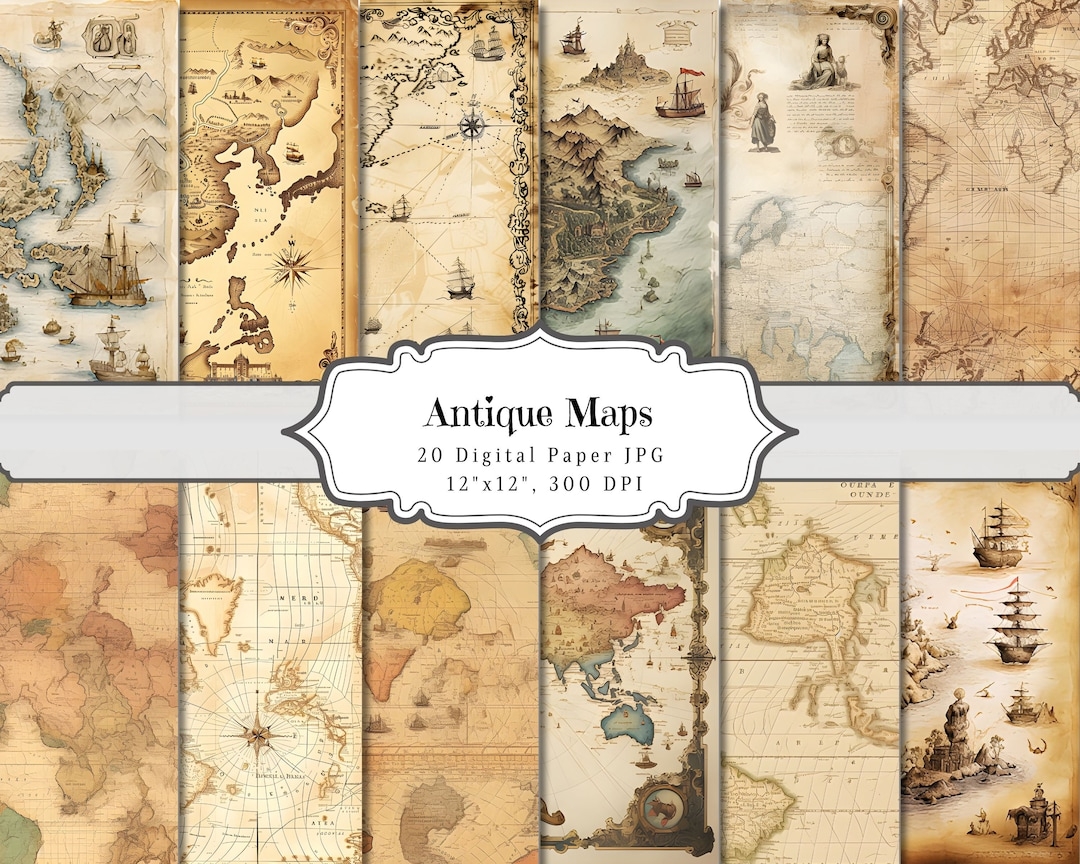 Map Paper Printable