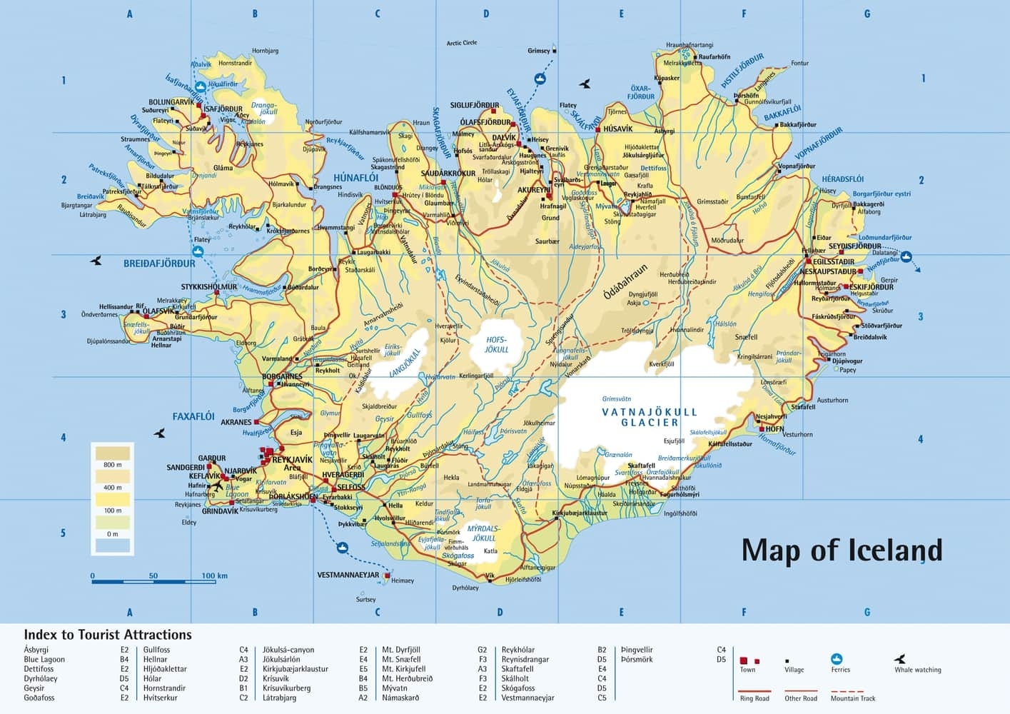 Maps Of Iceland Printable Maps Free Printable Maps