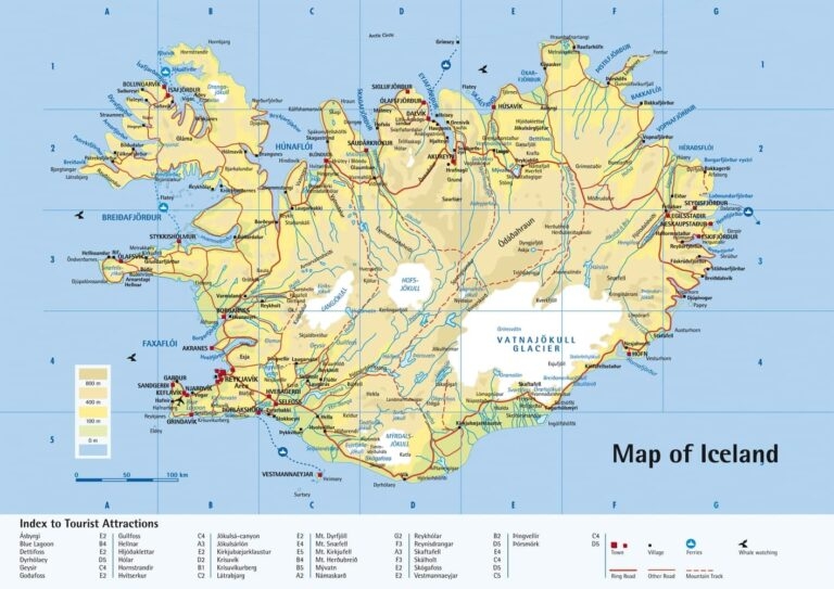 Maps Of Iceland Printable Maps Free Printable Maps