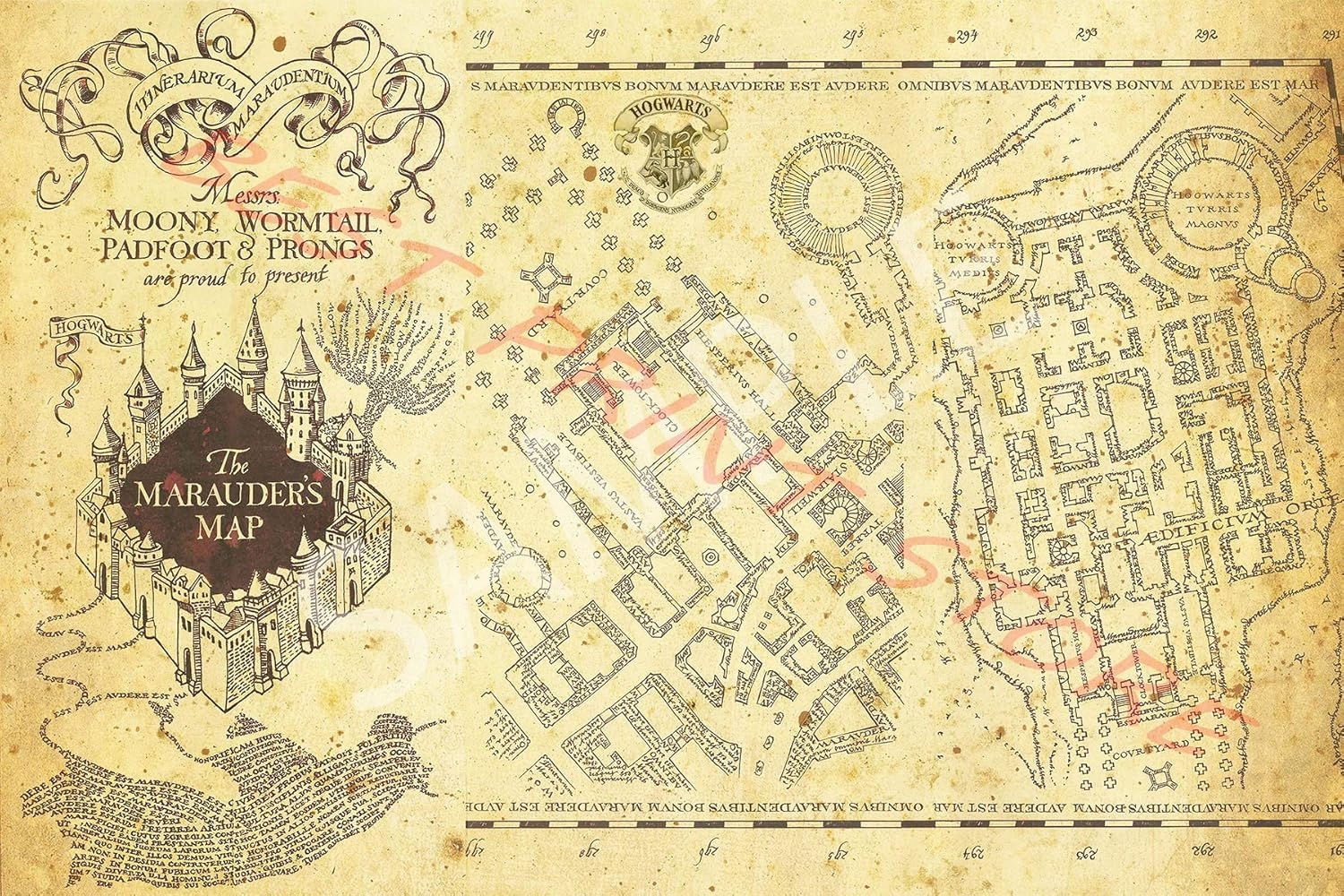 Marauders Map Printable