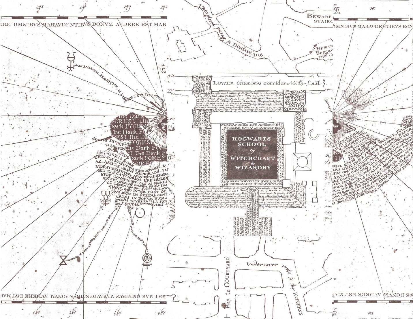 Marauders Map Printable Marauders Map Printable