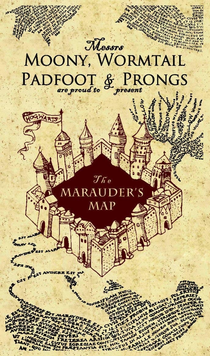 Marauders Map Printable