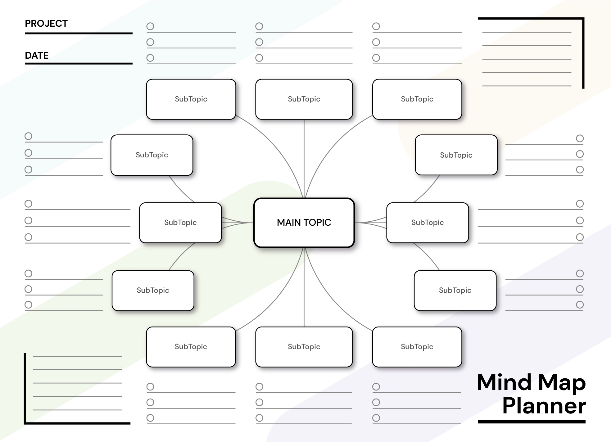 Mind Map Printable