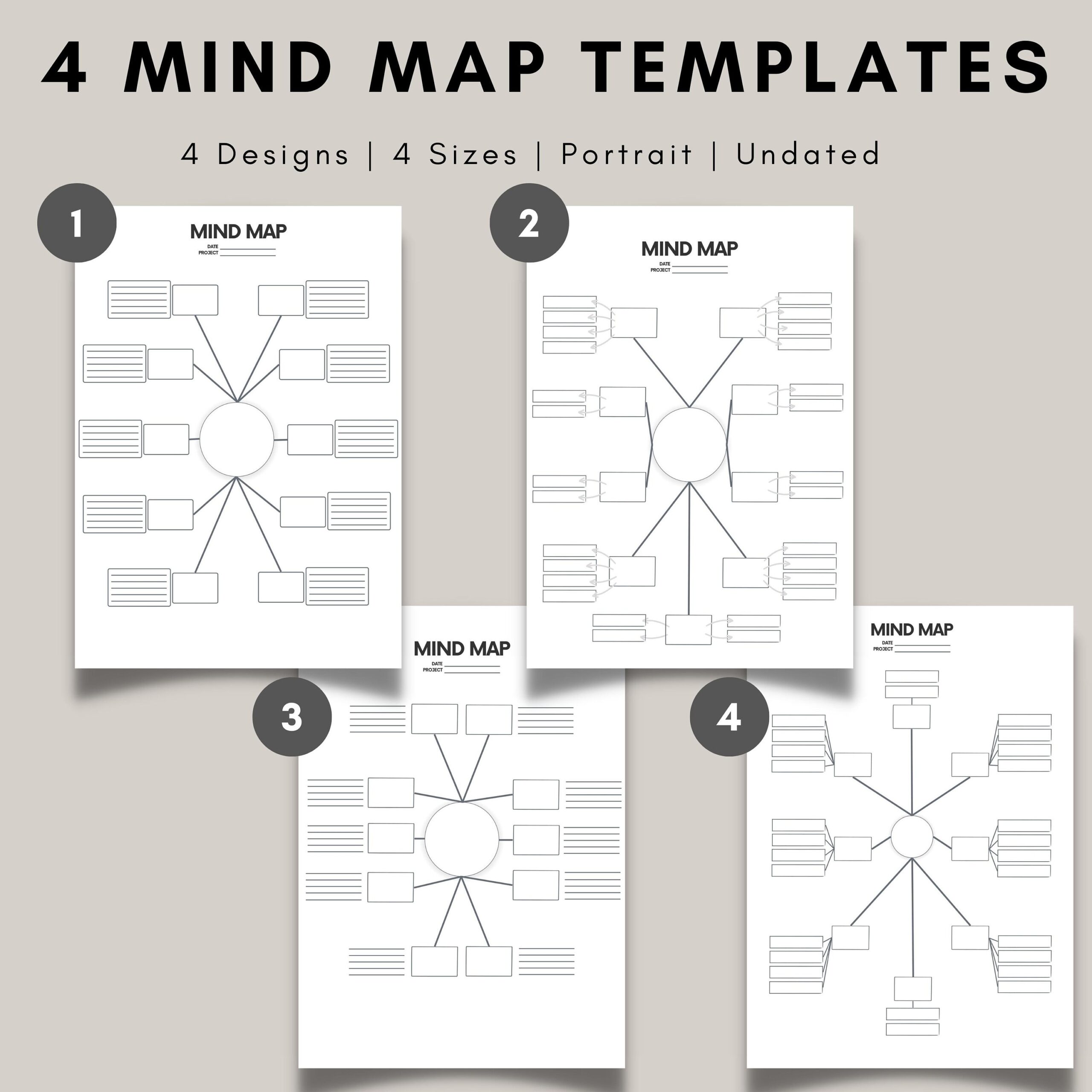 Mind Map Template Printable