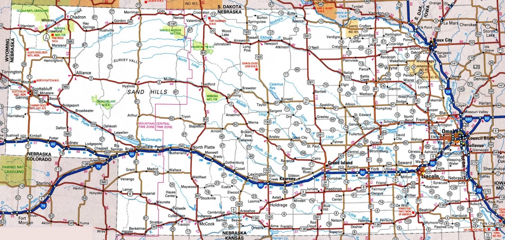 Nebraska Road Map Printable Map Of Ne Usa Printable US Maps Nebraska Road Map Printable Map Of Ne Usa Printable US Maps