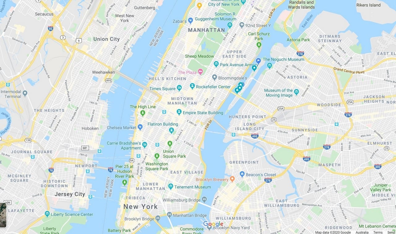 New York City Maps Manhattan Printable Adams Printable Map