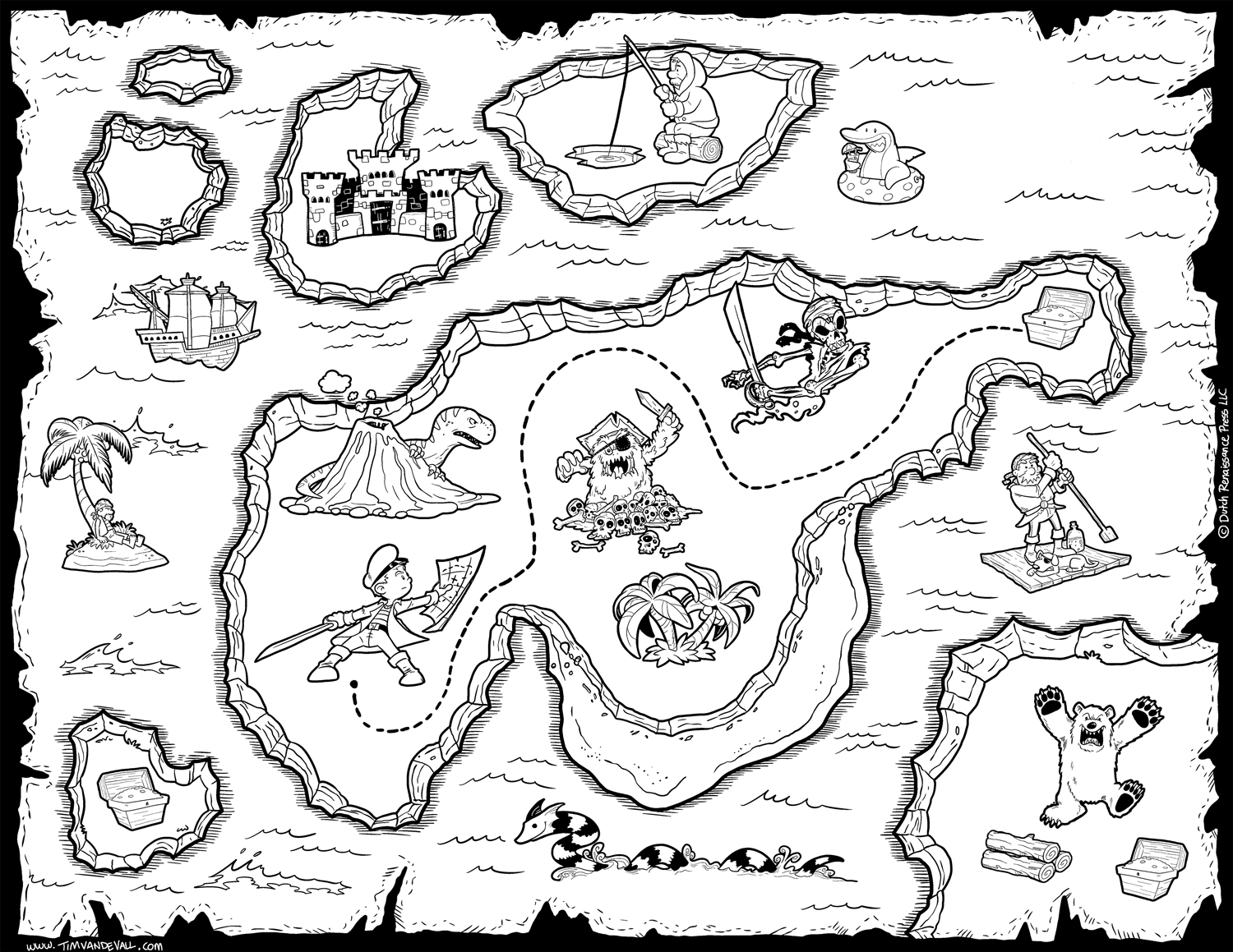 Pirate Treasure Map Printable Printable And Enjoyable Learning